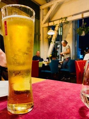 Beer at Aubergine in Bucharest