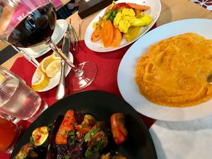 dinner at Aubergine in Bucharest