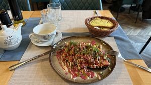   at Aubergine in Bucharest