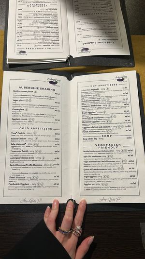   at Aubergine in Bucharest