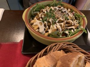 Delicious food at Aubergine in Bucharest