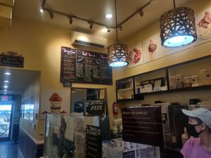 Menu at Yoga-urt in Glendale