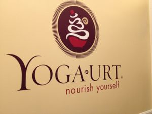 signage  at Yoga-urt in Glendale