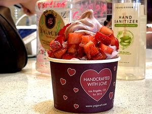   at Yoga-urt in Glendale