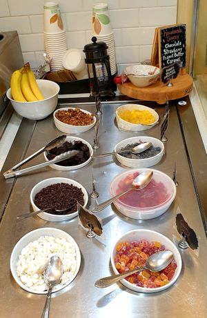 toppings at Yoga-urt in Glendale