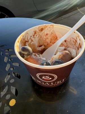 It’s so good, I almost forgot to take a picture    at Yoga-urt in Glendale
