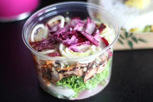 small salad at Granny Smith in Annecy