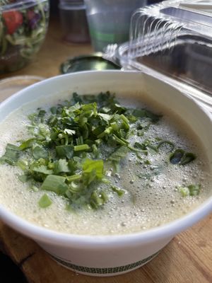 Chickpea miso  at Thrive in Boulder