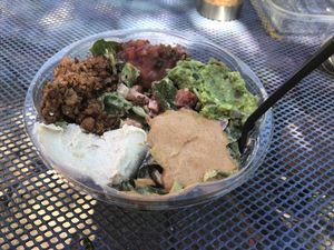 Taco salad - so good! at Thrive in Boulder