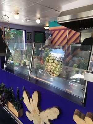 Flower of life woke AF 👋 at Thrive in Boulder