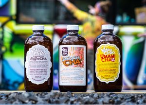 InJoyCHA Kombucha - local, bottled, and ontap at Thrive in Boulder