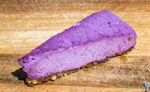 Blueberry Lavender Cheesecake at Thrive in Boulder