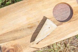 Lemon Vanilla Cheesecake with pecan, walnut and date crust at Thrive in Boulder