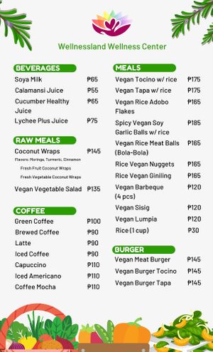  at Wellnessland Vegetarian Cafe in Cebu