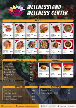  at Wellnessland Vegetarian Cafe in Cebu