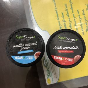 Vegan ice cream 😍 (the home made ones are great too!) at Wellnessland Vegetarian Cafe in Cebu