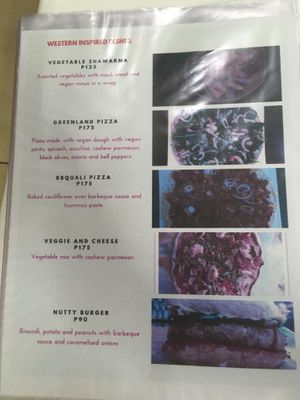 pizza at Wellnessland Vegetarian Cafe in Cebu