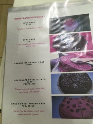 sweets!! at Wellnessland Vegetarian Cafe in Cebu