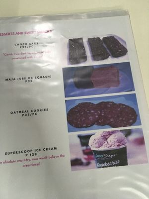 sweets! at Wellnessland Vegetarian Cafe in Cebu