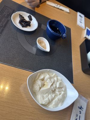 Tofu something   at Kyotofu Fujino in Kyoto