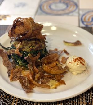 Vegan Rösti  at Ma va' in Rome