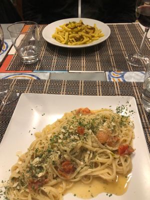 I ate the whole thing!  Large portions at Ma va' in Rome