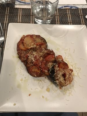 Melanzana al parmigiana   at Ma va' in Rome