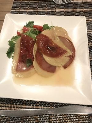 Meaty second course  at Ma va' in Rome