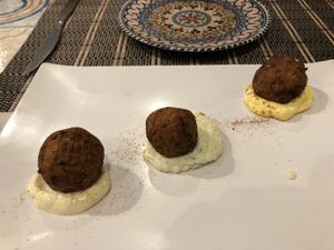 Polpette di Melanzane  at Ma va' in Rome