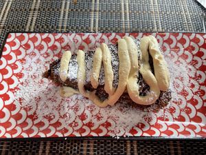 Dessert I actually got  at Ma va' in Rome