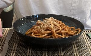 Amatriciana  at Ma va' in Rome