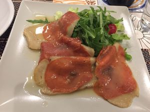 Saltimbocca  at Ma va' in Rome