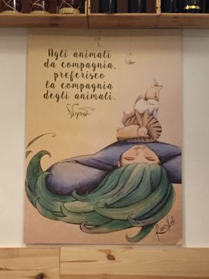 Nice decoration everywhere  at Ma va' in Rome