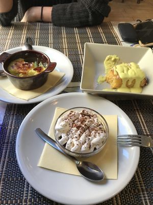 Best desserts  at Ma va' in Rome