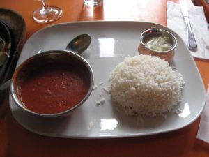 Vegan Tikka Sizlar at Holy Cow - Soder in Stockholm