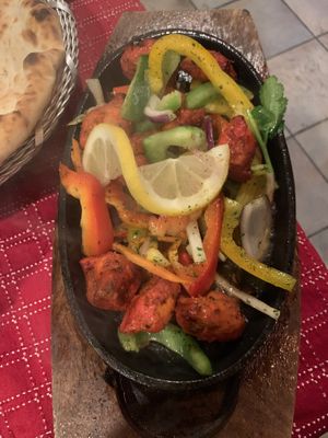 Vegan tikka masala sizzler   at Holy Cow - Soder in Stockholm