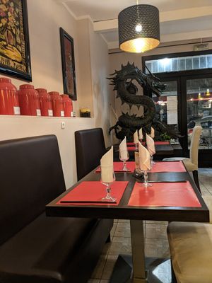 Inside at La Baie du Dragon in Marseille