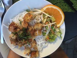 Vegan bobun at La Baie du Dragon in Marseille