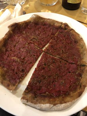 Pizza at Breaking Bread Bistrot in Rome