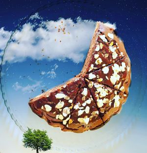 veg baked cake at SmileS in Bellinzona