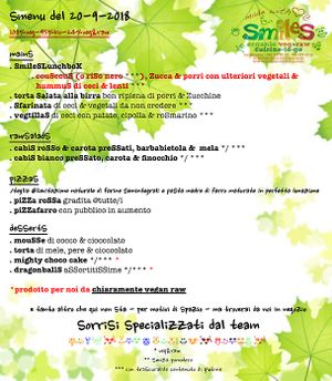 Smenu at SmileS in Bellinzona