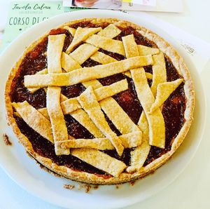 fig tart at SmileS in Bellinzona