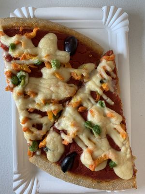 Pizza farro at SmileS in Bellinzona