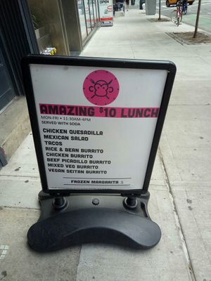 Sign at Blockheads - Midtown East in New York City