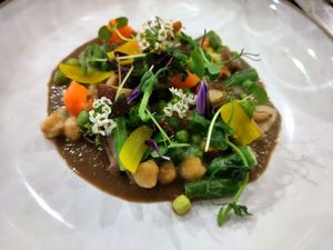 Maraichère de légumes at La Table du Marche in Bergerac