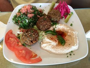 Falafel appetizer! at Pita Paradise in Cocoa Beach