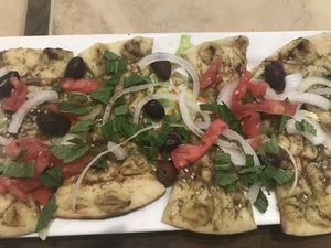 Focaccia  at Pita Paradise in Cocoa Beach