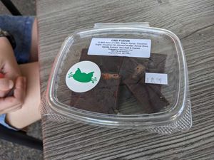 CBD fudge at The Green Cat in Virginia Beach