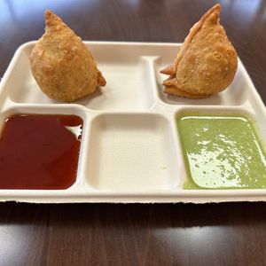   at Hillside Dosa Hut in Floral Park