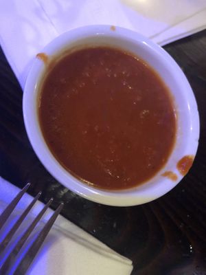 Salsa  at 3 Brothers Vegan Cafe in Copiague